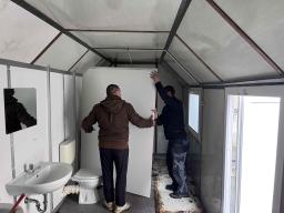 Sanierung Toilettenwagen